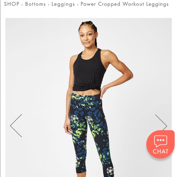 Sweaty Betty Pants - NWOT Sweaty Betty Power Crop Workout Leggins